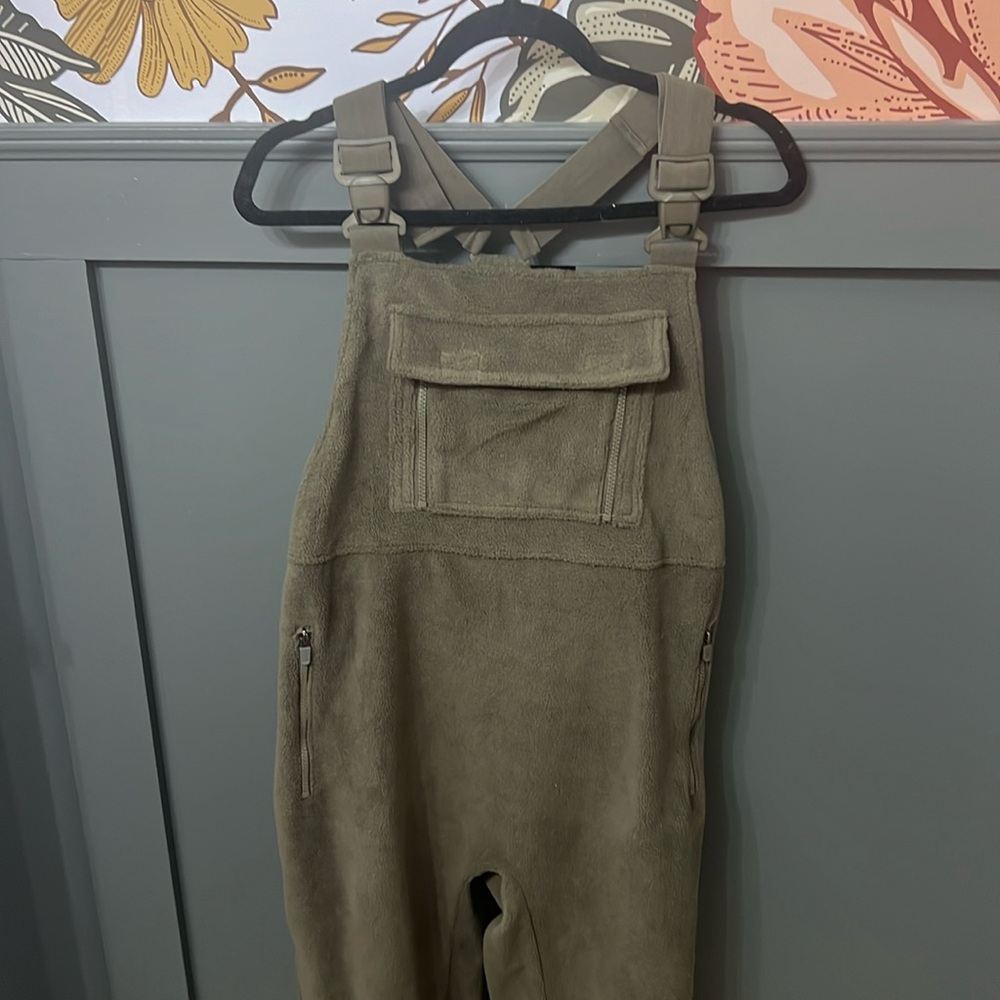 Green Sherpa overalls